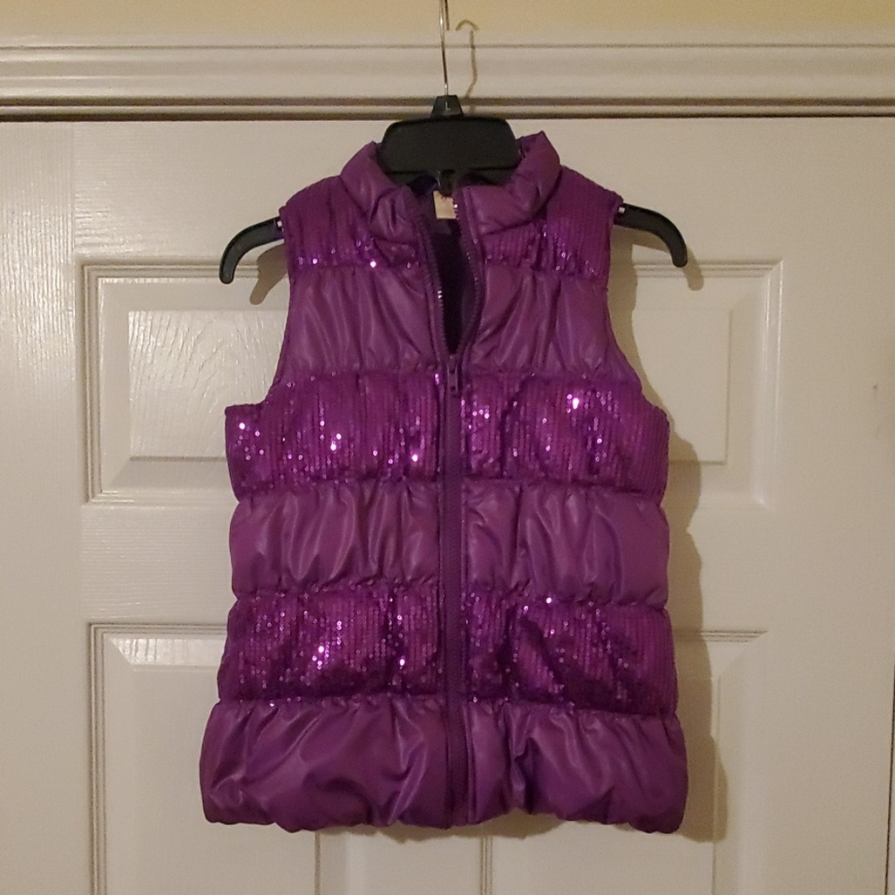 Faded Glory - Puffy Vest - Girls M (7/8)